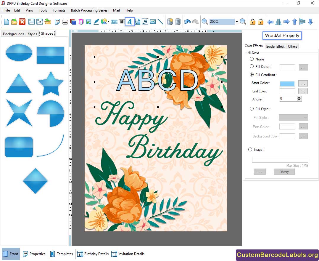 WordArt Property WordArt Property