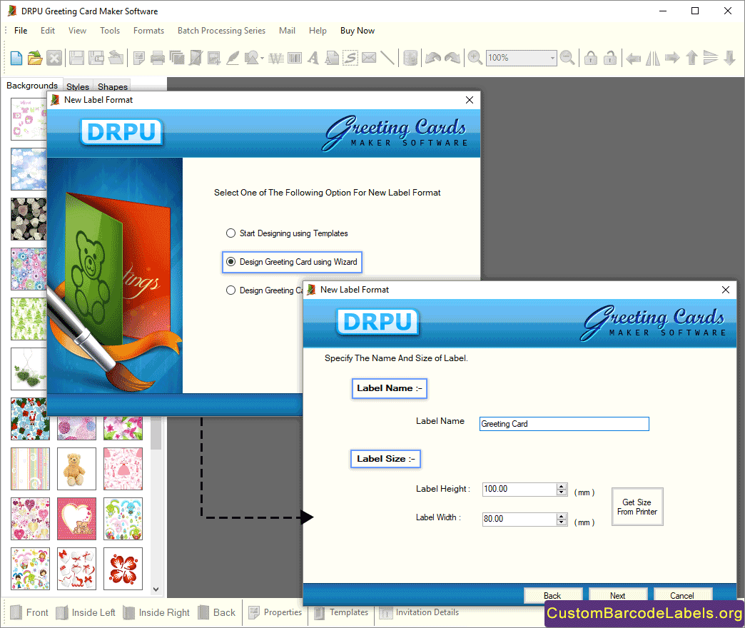 Design Greeting Card Using Wizard Design Greeting Card Using Wizard