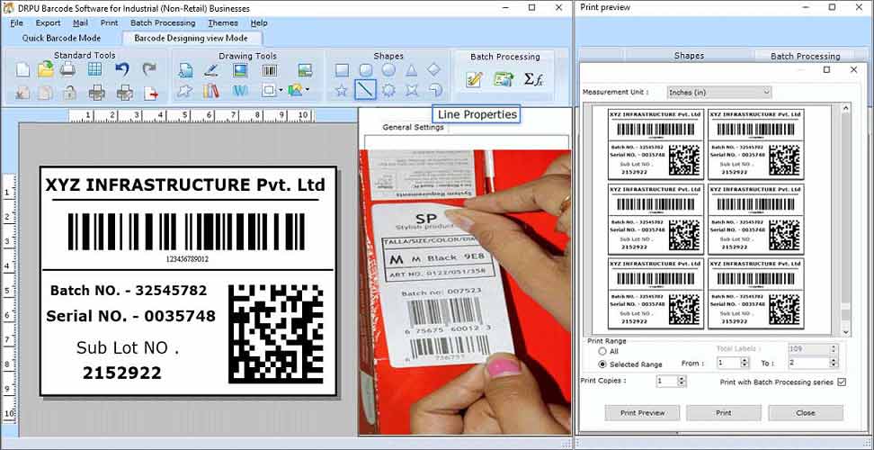 Manufacturing Industry Label Maker, Label Printing Tool for Manufacturers, Suppliers Labeling & Printing Software, Download Industrial Barcode Maker Tools, Labeling Software for Manufacturing, Industrial Barcode Label Maker Software