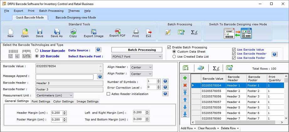 Windows 10 Inventory Labeling & Barcoding Software full