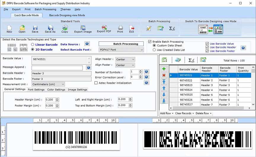 Screenshot of Label Designing for Packaging Industry