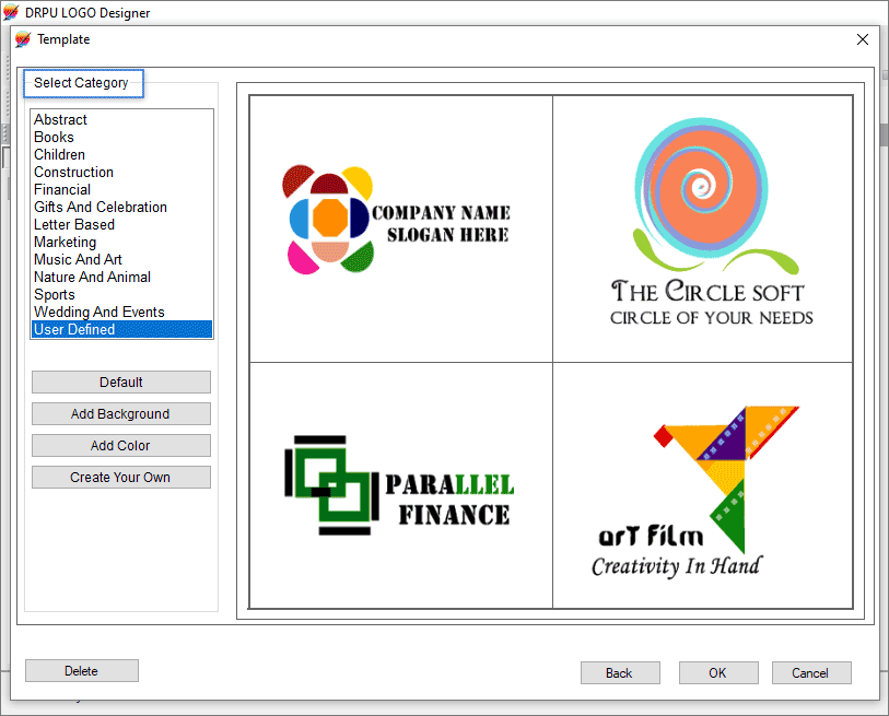 Custom Business Logo Printing Software screenshot