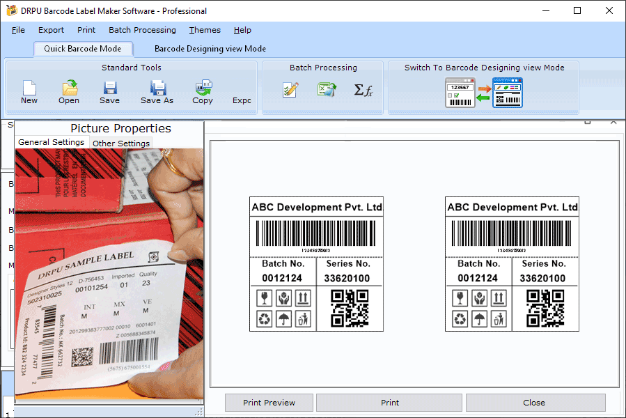 Multiple Barcode Label Maker Software Windows 11 download