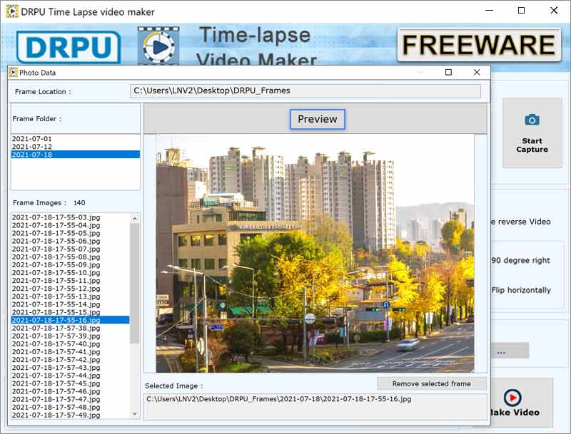 Time Lapse Video Maker For Windows OS 2.2.0.1 full
